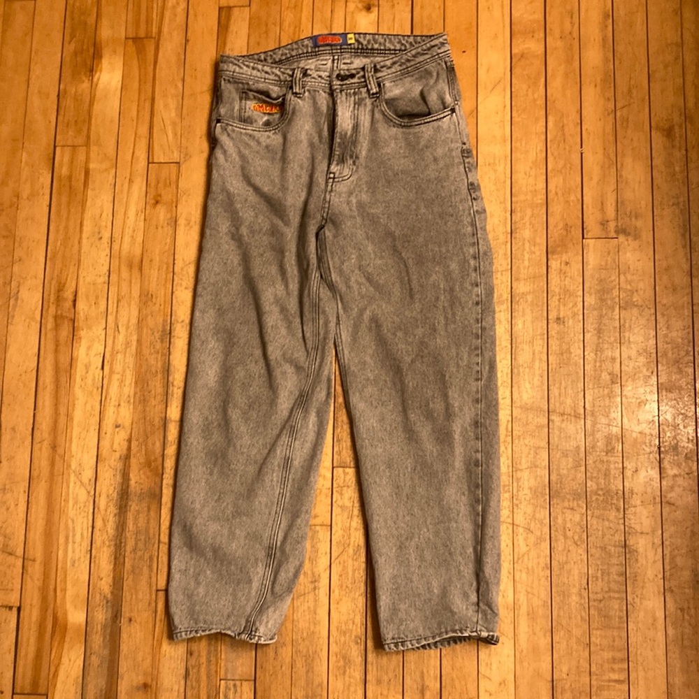 Empyre Loose Fit Scramble Grey Skate Jeans